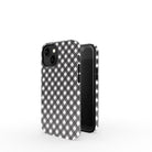 Cross Checkers | Diagonal Plaid Case Tough for iPhone XR