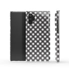 Cross Checkers | Diagonal Plaid Samsung Case Slim for Galaxy Note 10 Plus 