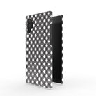 Cross Checkers | Diagonal Plaid Samsung Case Slim for Galaxy Note 10 Plus 