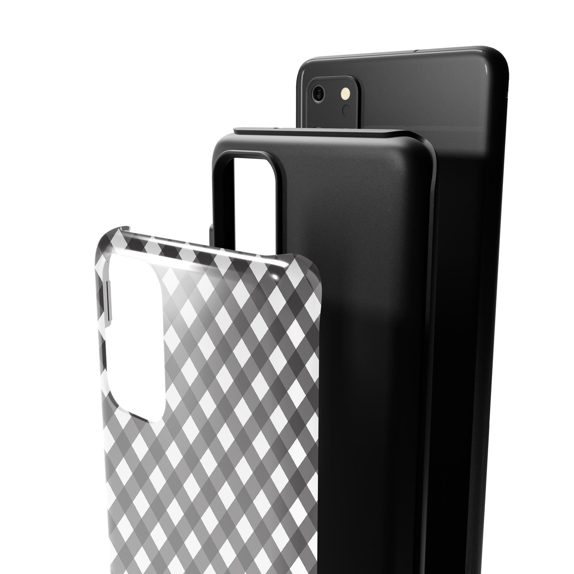 Cross Checkers | Diagonal Plaid Samsung Case Tough for Galaxy S20 Plus