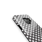 Cross Checkers | Diagonal Plaid Samsung Case Tough for Galaxy S9 