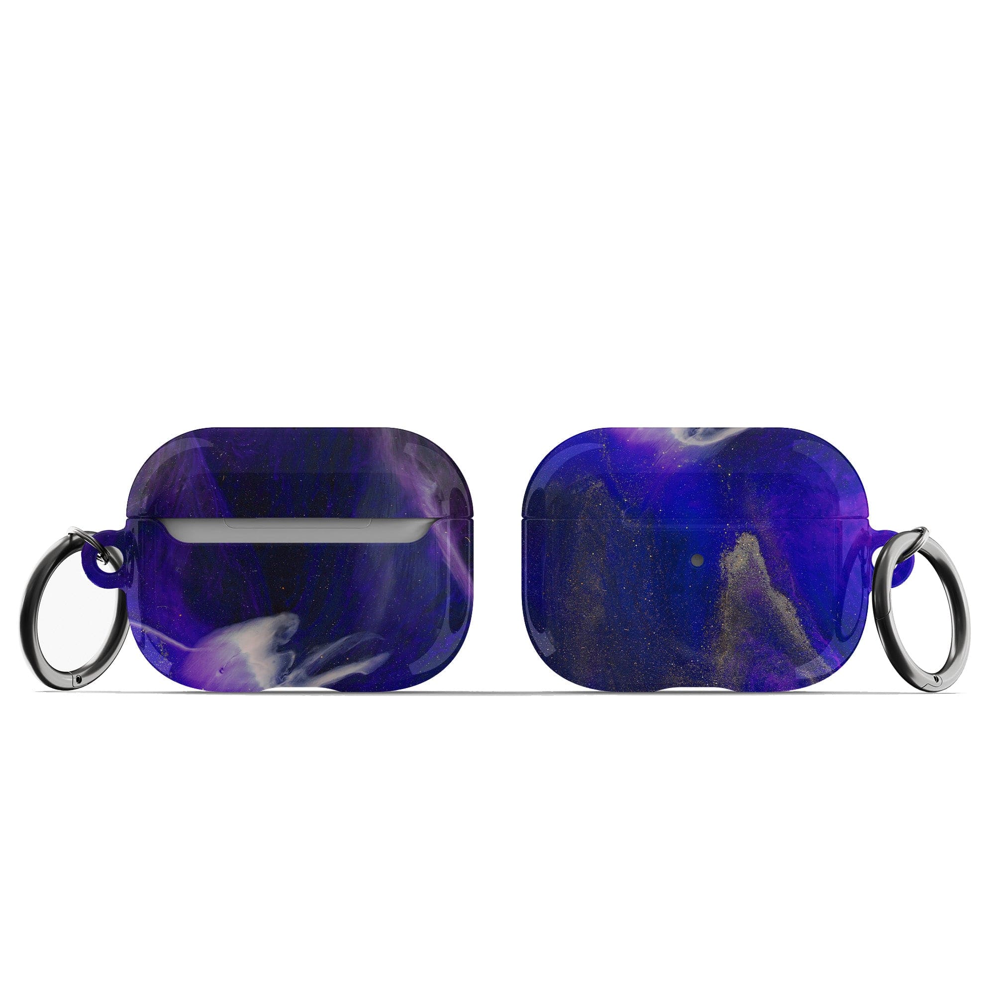 Deep Space | Marble Apple AirPods Case for AirPods 3 & AirPods Pro 1&2 Black