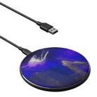 Deep Space | Marble Wireless Charging Pad in Black