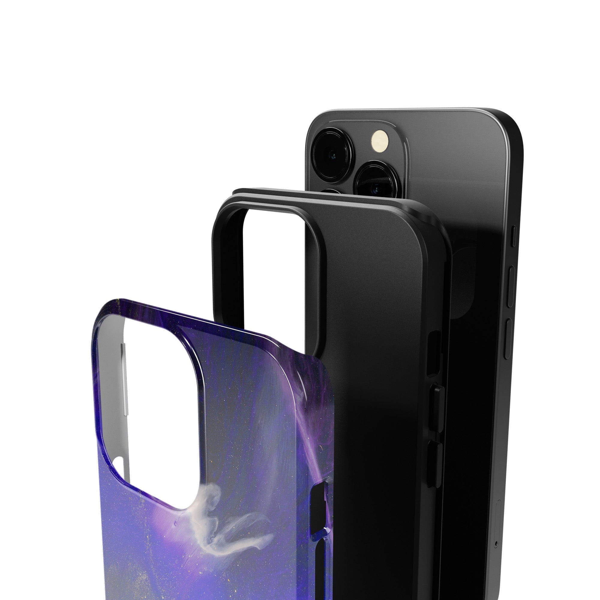 Deep Space | Marble Case Tough for iPhone 12 Pro