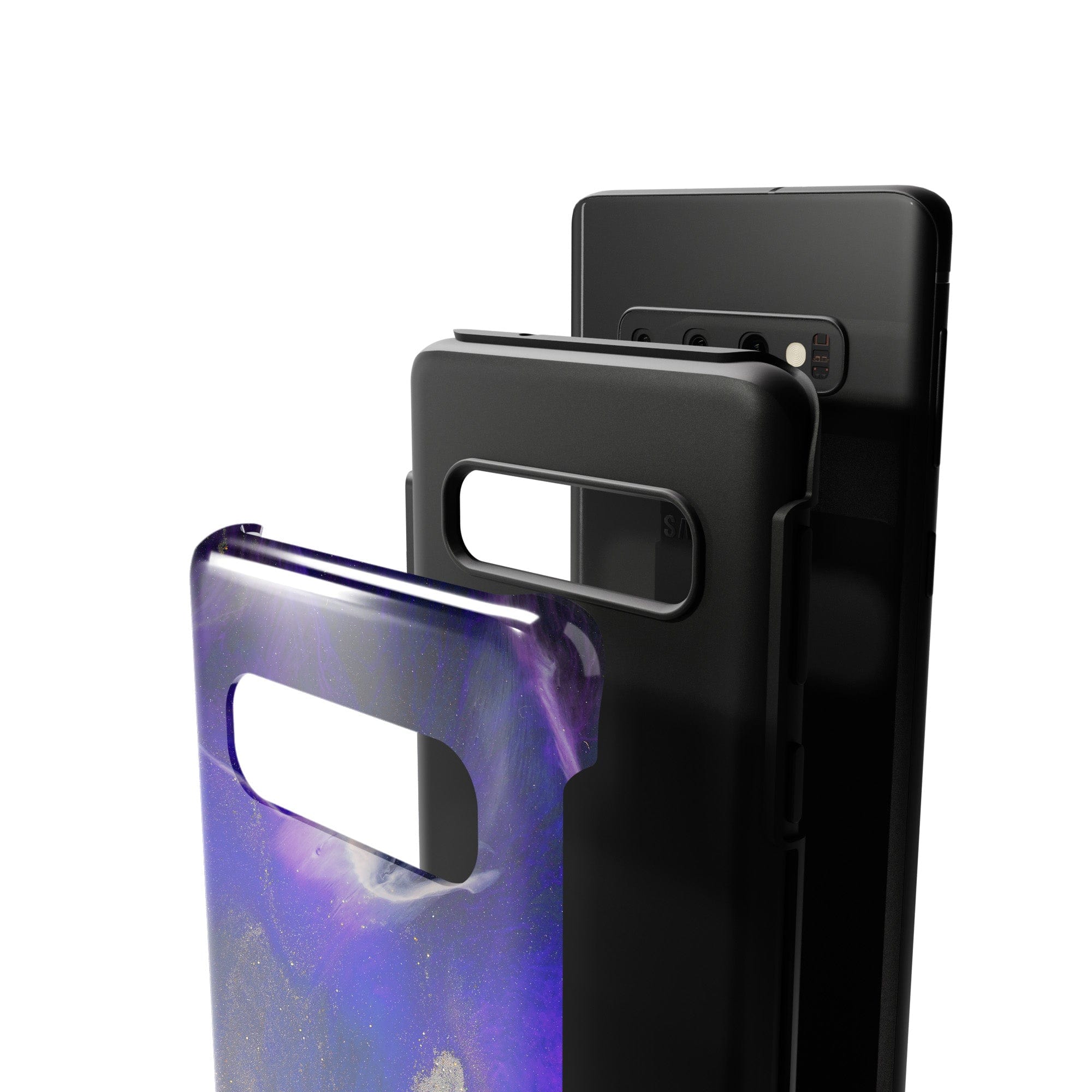 Deep Space | Marble Samsung Case Tough for Galaxy S10 