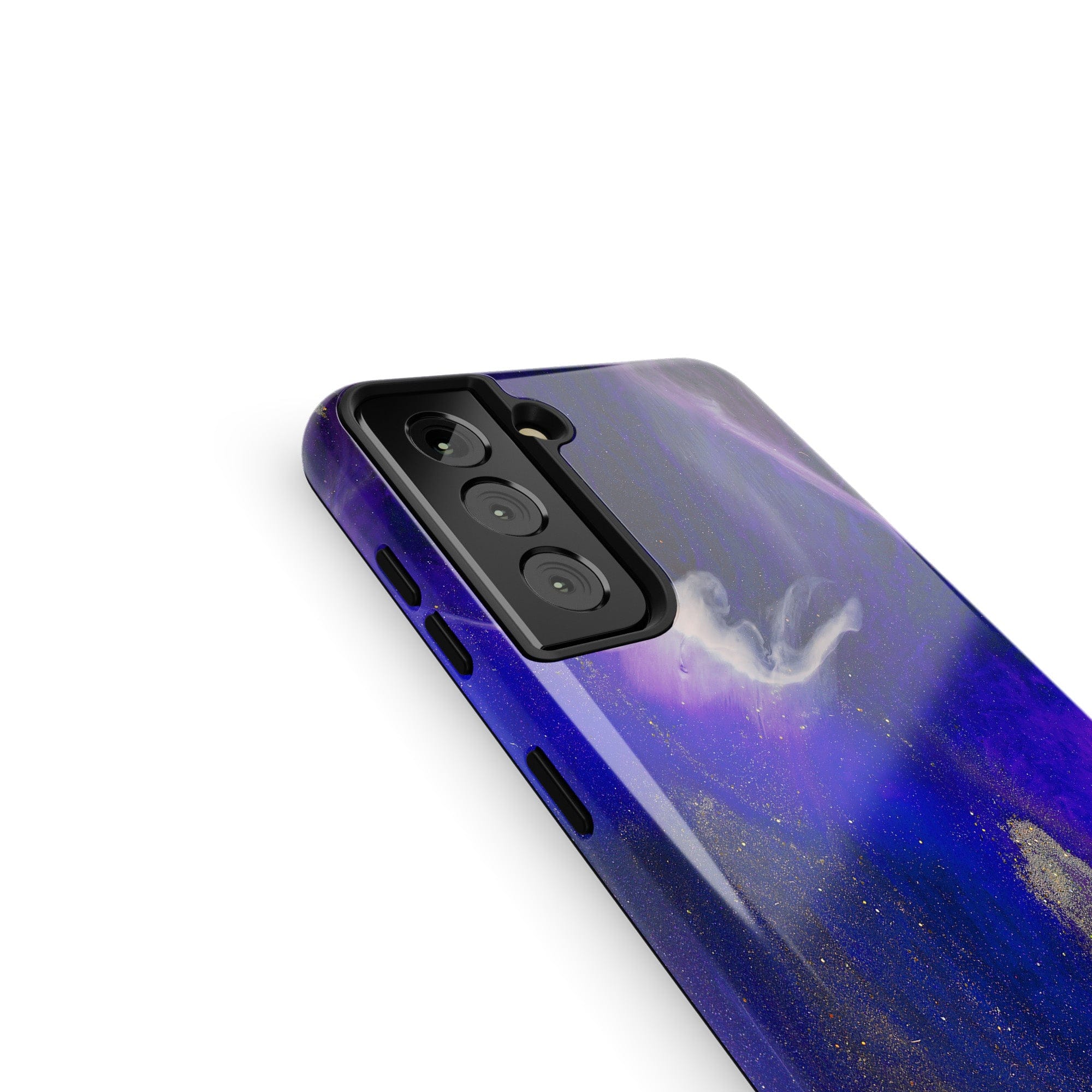 Deep Space | Marble Samsung Case Tough for Galaxy S21 