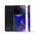 Deep Space | Marble Samsung Case Tough for Galaxy S21 Ultra