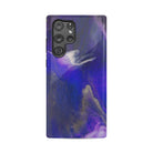 Deep Space | Marble Samsung Case Tough for Galaxy S22 Ultra