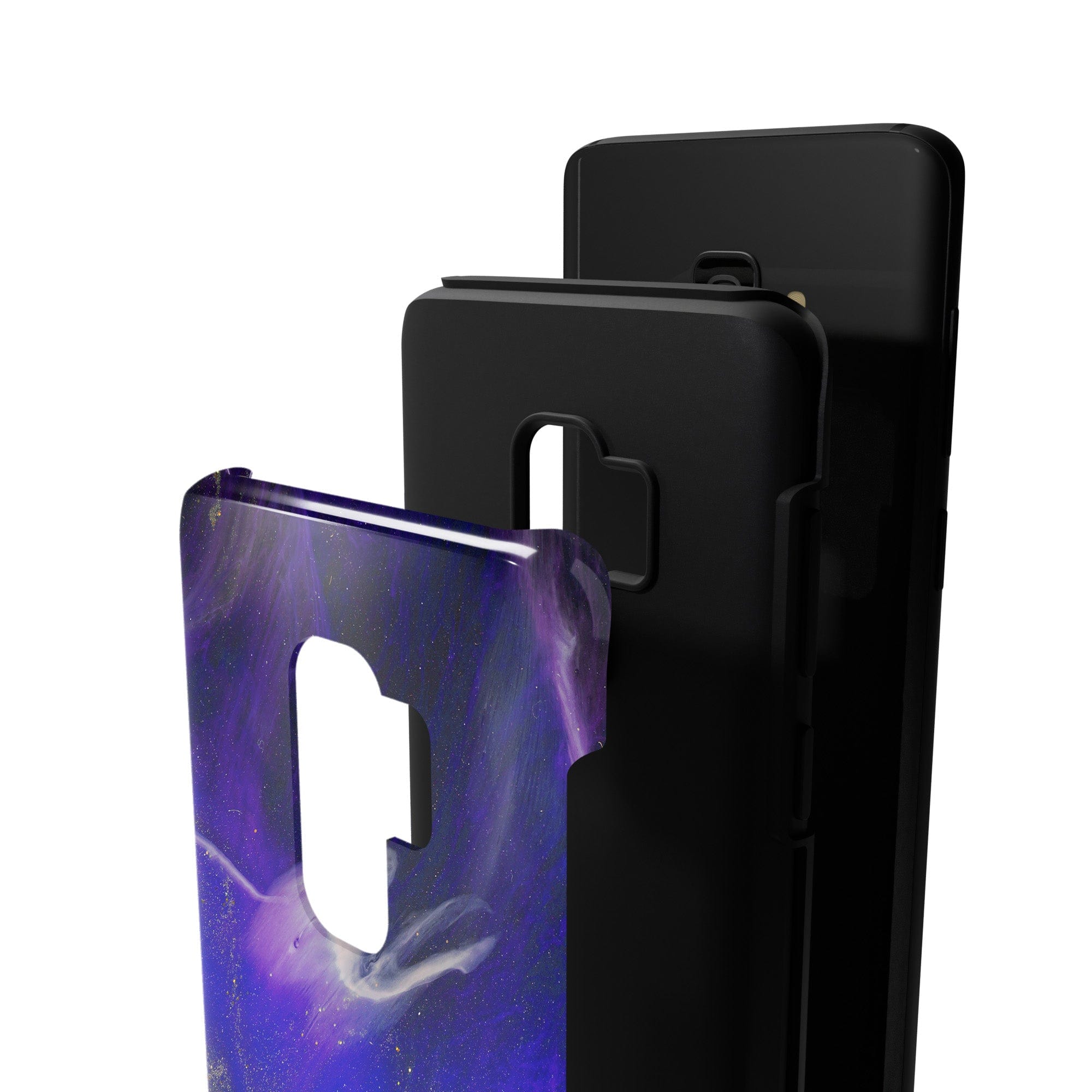 Deep Space | Marble Samsung Case Tough for Galaxy S9 Plus 