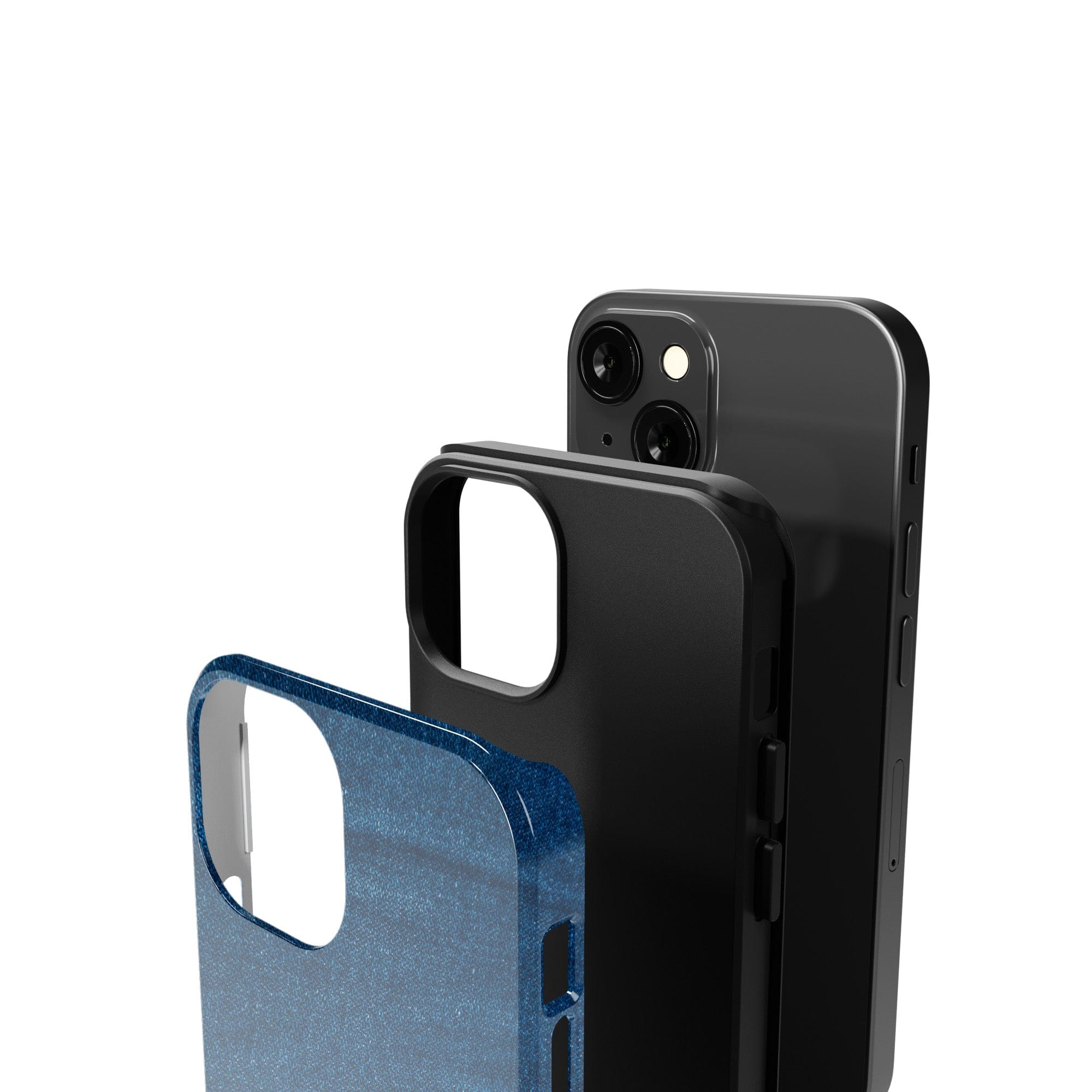 Denim Blues | Blue Jean Pattern Case Tough for iPhone XS Max