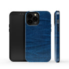 Denim Blues | Blue Jean Pattern Case Tough for iPhone 13 Pro