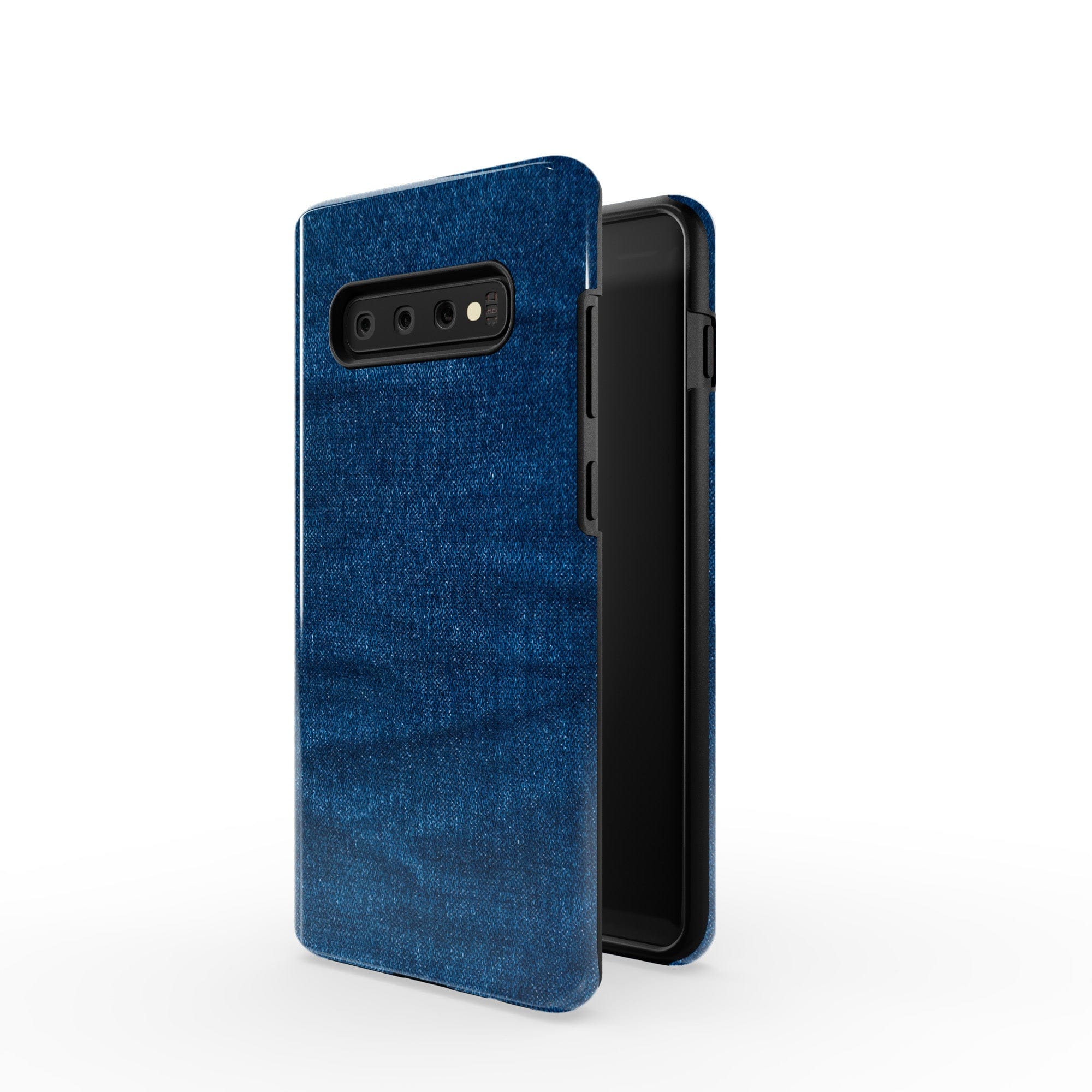 Denim Blues | Blue Jean Pattern Samsung Case Tough for Galaxy S10 Plus 