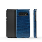 Denim Blues | Blue Jean Pattern Samsung Case Tough for Galaxy S10 