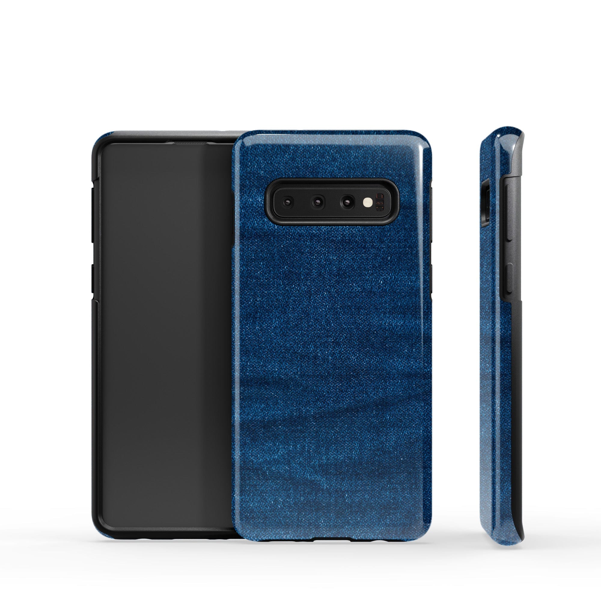 Denim Blues | Blue Jean Pattern Samsung Case Tough for Galaxy S10 