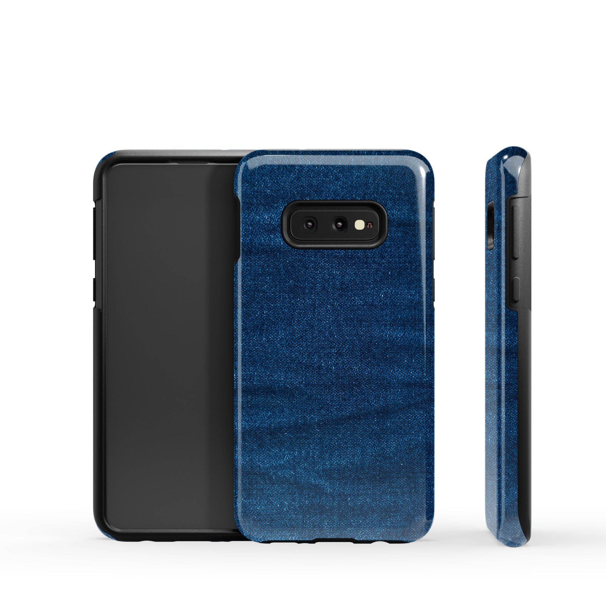 Denim Blues | Blue Jean Pattern Samsung Case Tough for Galaxy S10e 