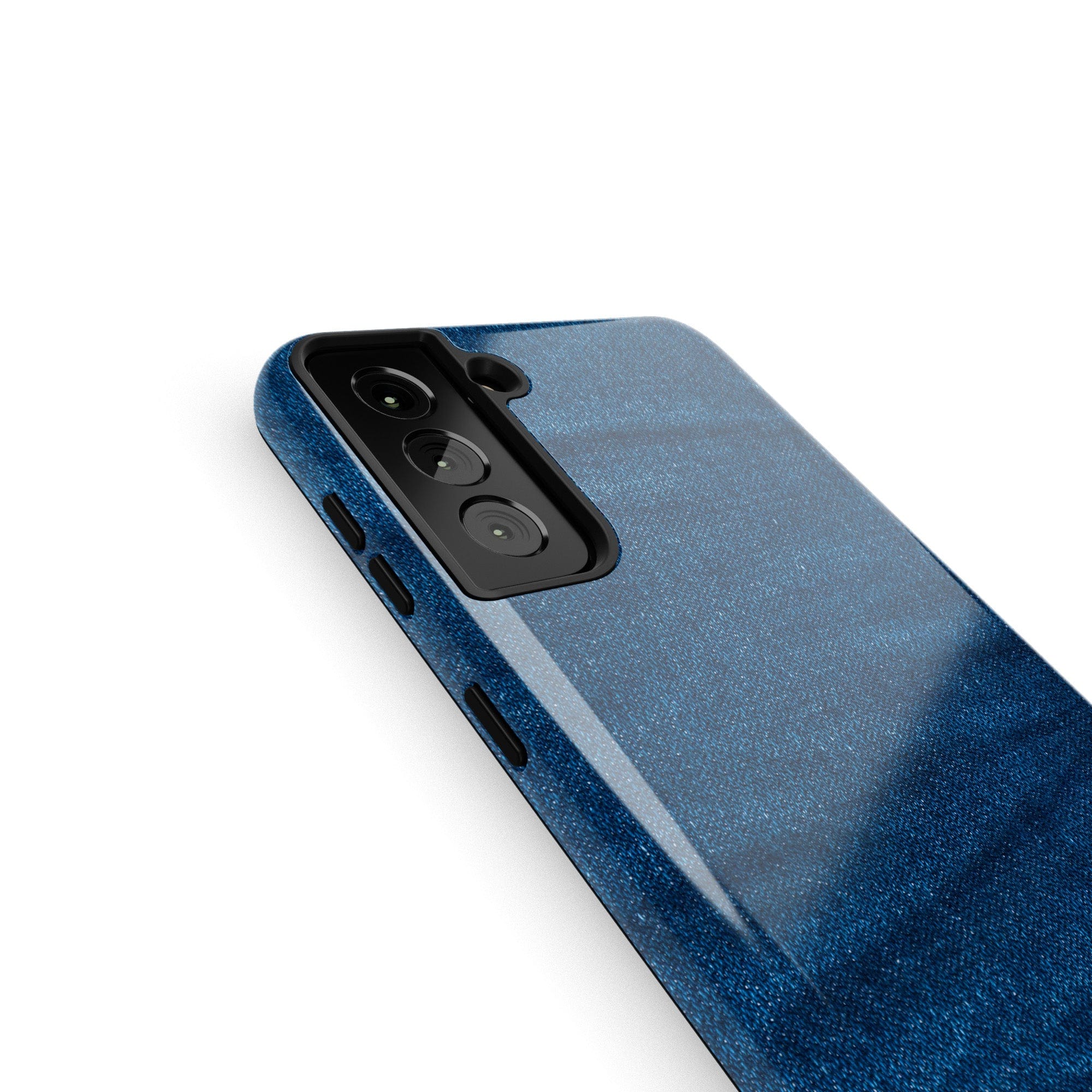 Denim Blues | Blue Jean Pattern Samsung Case Tough for Galaxy S21 Plus