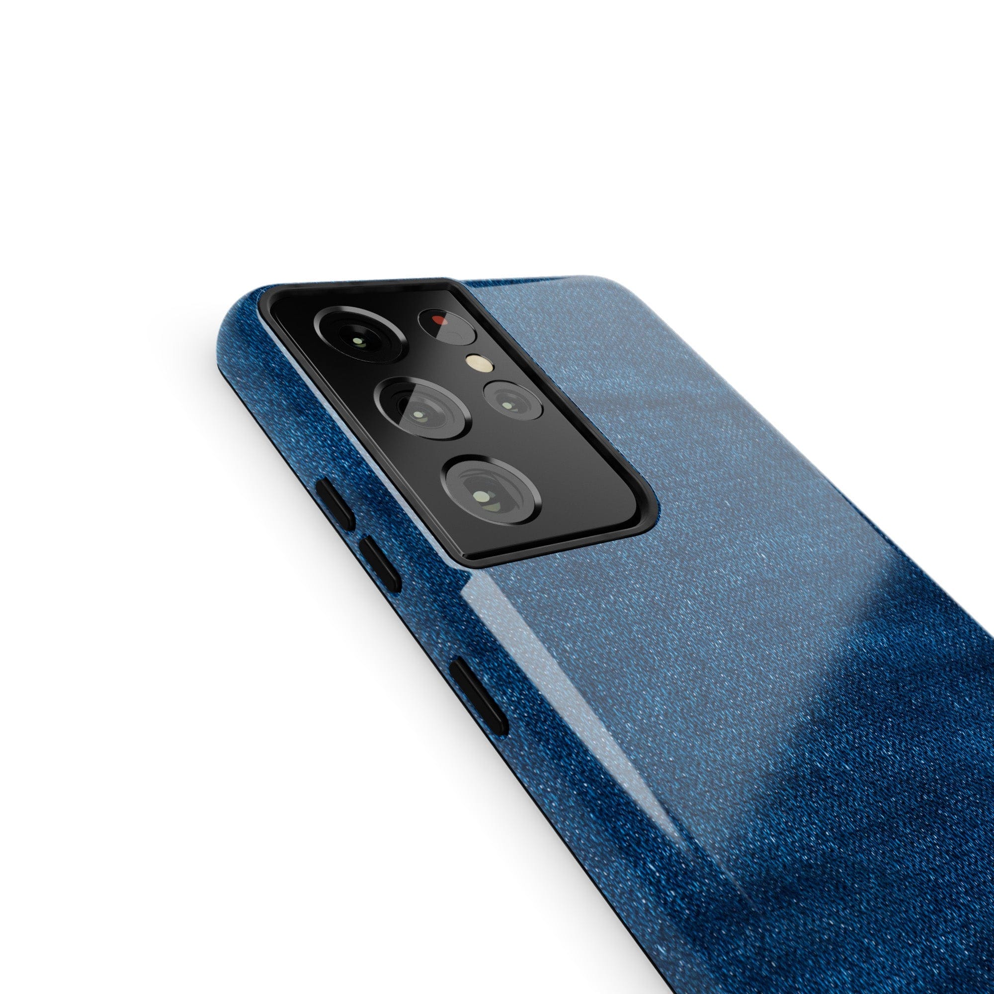 Denim Blues | Blue Jean Pattern Samsung Case Tough for Galaxy S21 Ultra