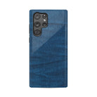 Denim Blues | Blue Jean Pattern Samsung Case Tough for Galaxy S22 Ultra