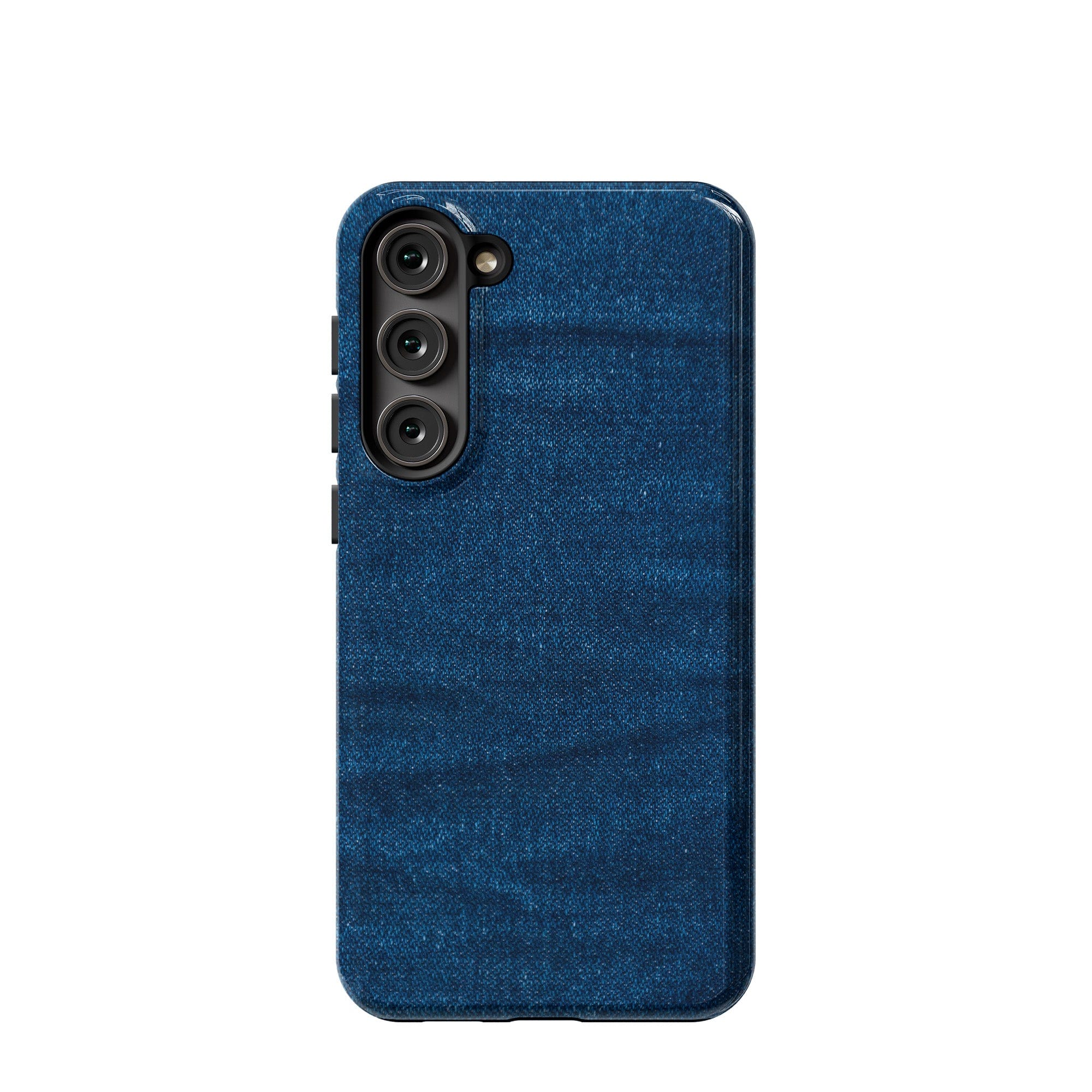 Denim Blues | Blue Jean Pattern Samsung Case Tough for Galaxy S23 Plus