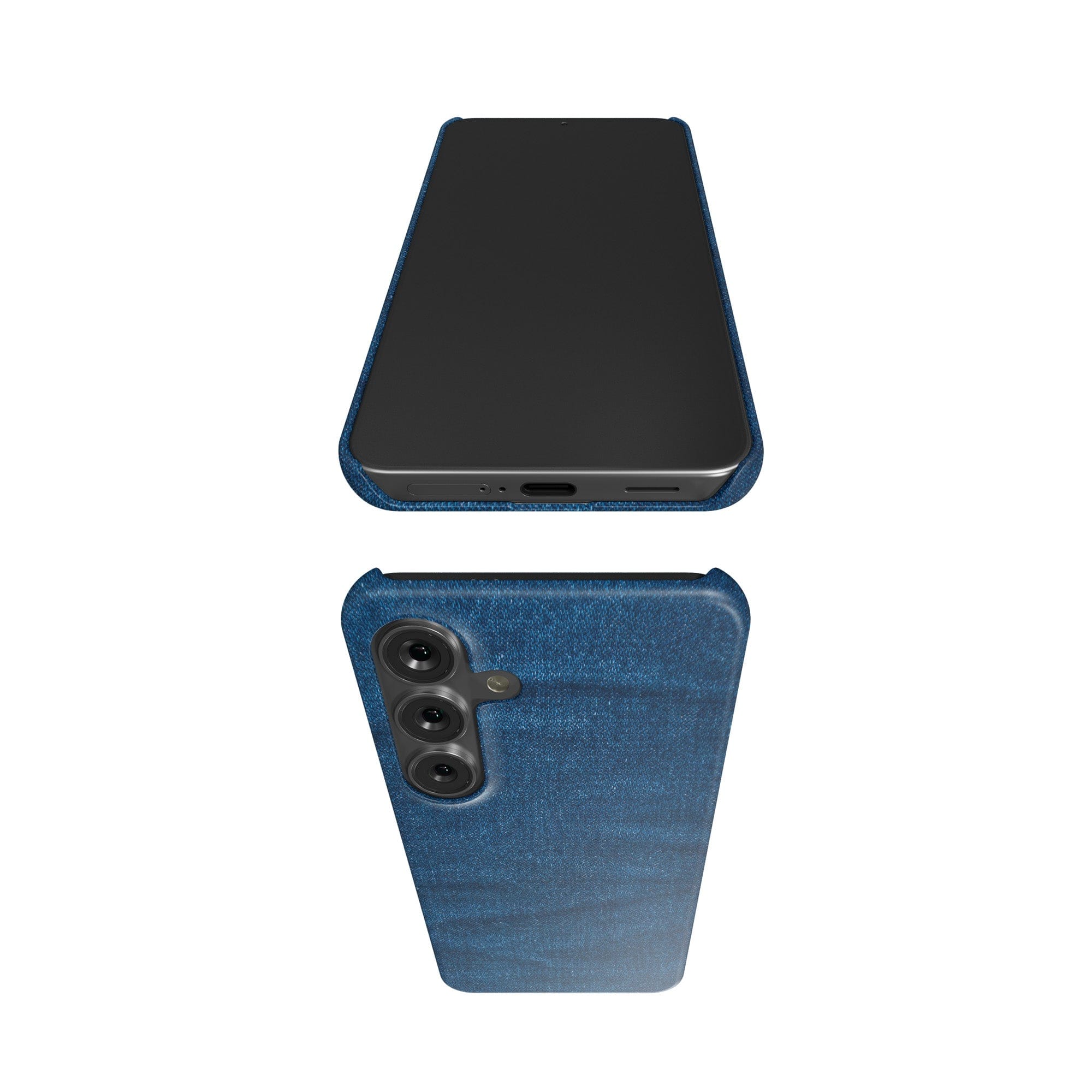 Denim Blues | Blue Jean Pattern Samsung Case Slim for Galaxy S24