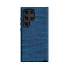 Denim Blues | Blue Jean Pattern Samsung Case Tough for Galaxy S24 Ultra