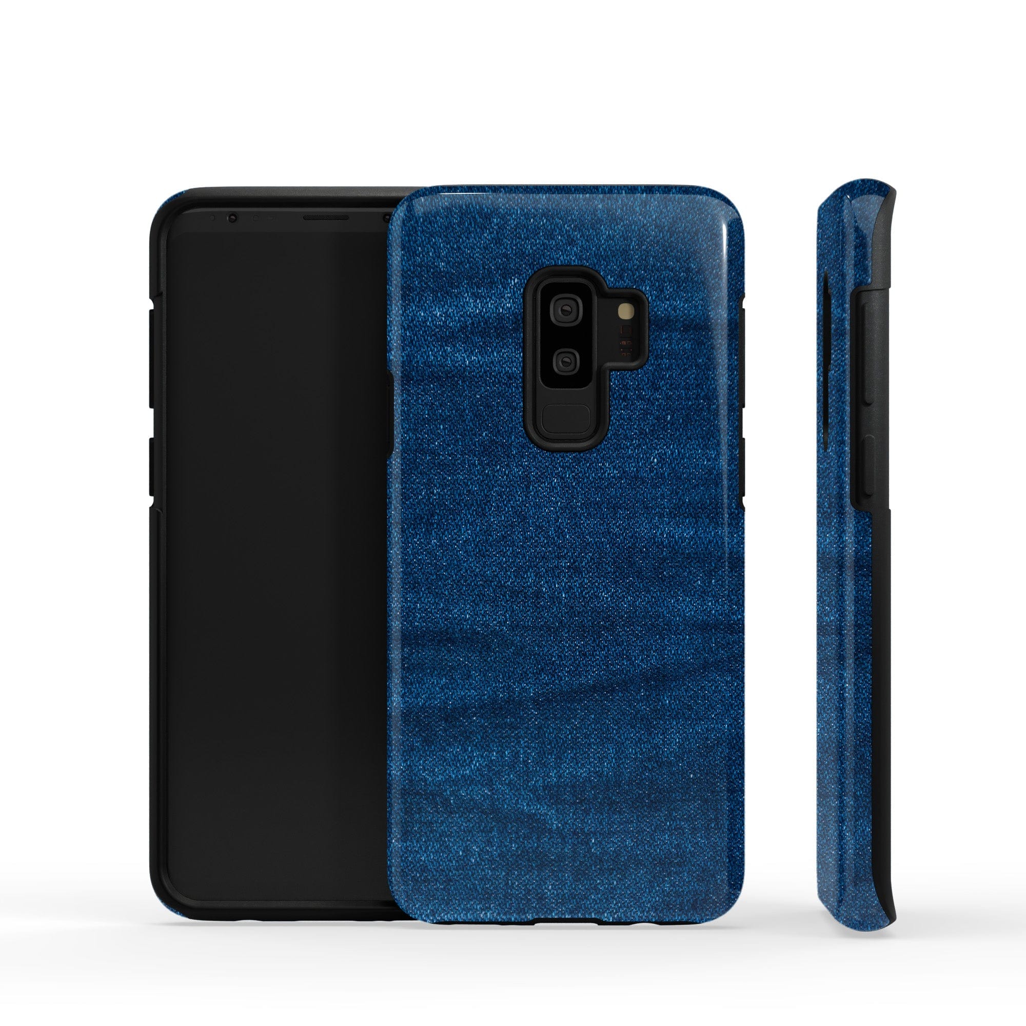 Denim Blues | Blue Jean Pattern Samsung Case Tough for Galaxy S9 Plus 