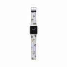 F My Diet | Junk Food Apple Watch Band for 38/40/41 mm Watch in Silver