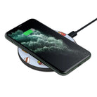 F My Diet | Junk Food Wireless Charging Pad in Black