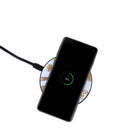 F My Diet | Junk Food Wireless Charging Pad in Black