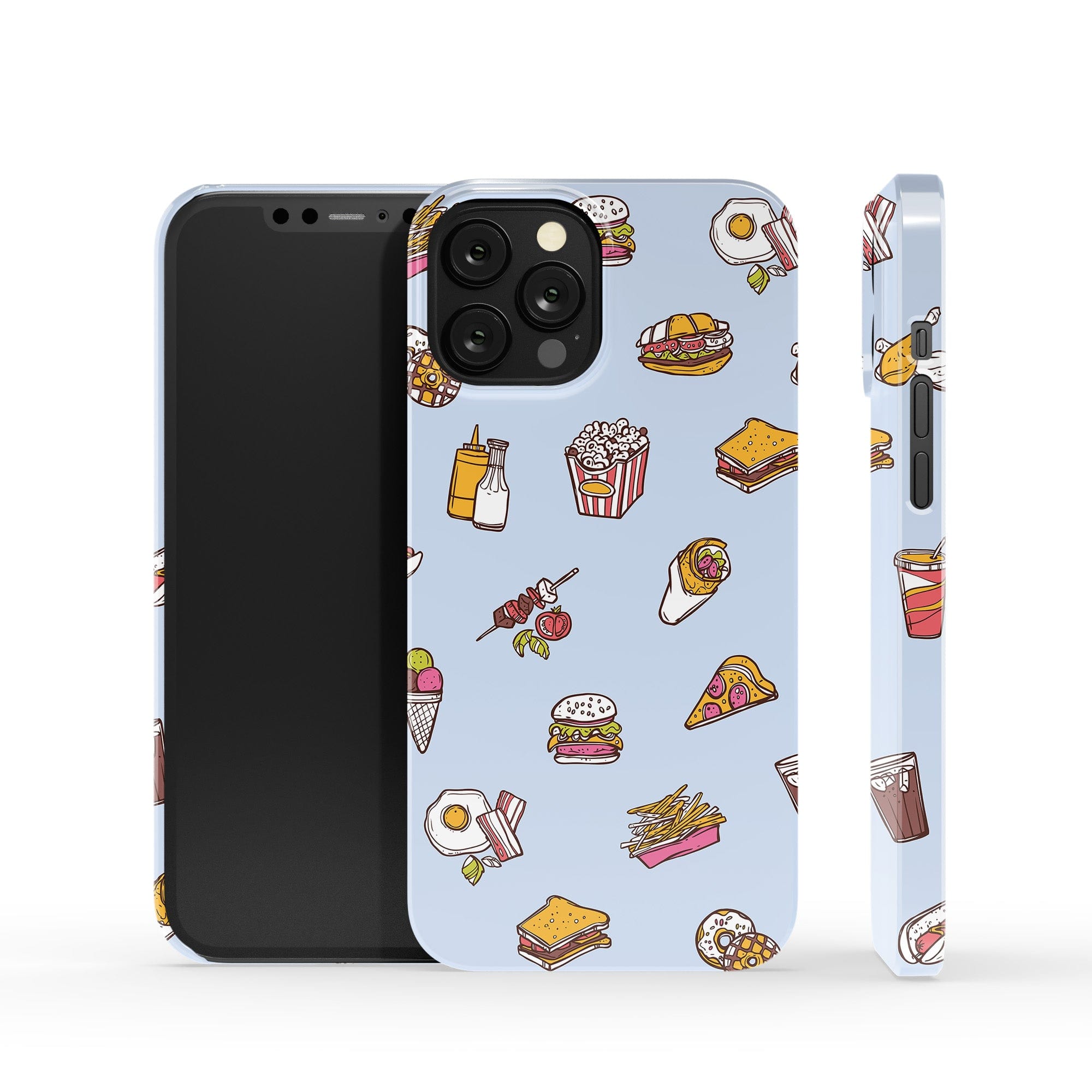 F My Diet | Junk Food Case Clear for iPhone 11