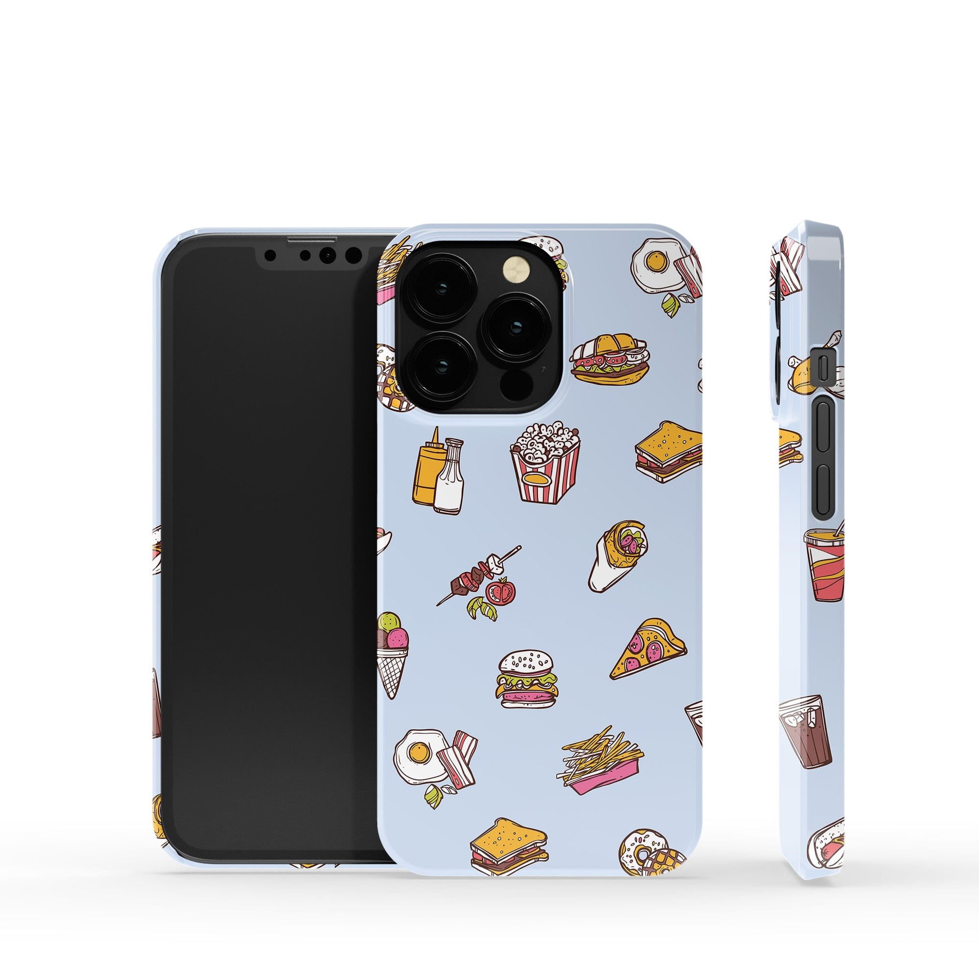 F My Diet | Junk Food Case Clear for iPhone 13