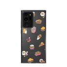 F My Diet | Junk Food Samsung Case Clear for Galaxy Note 20 Ultra 