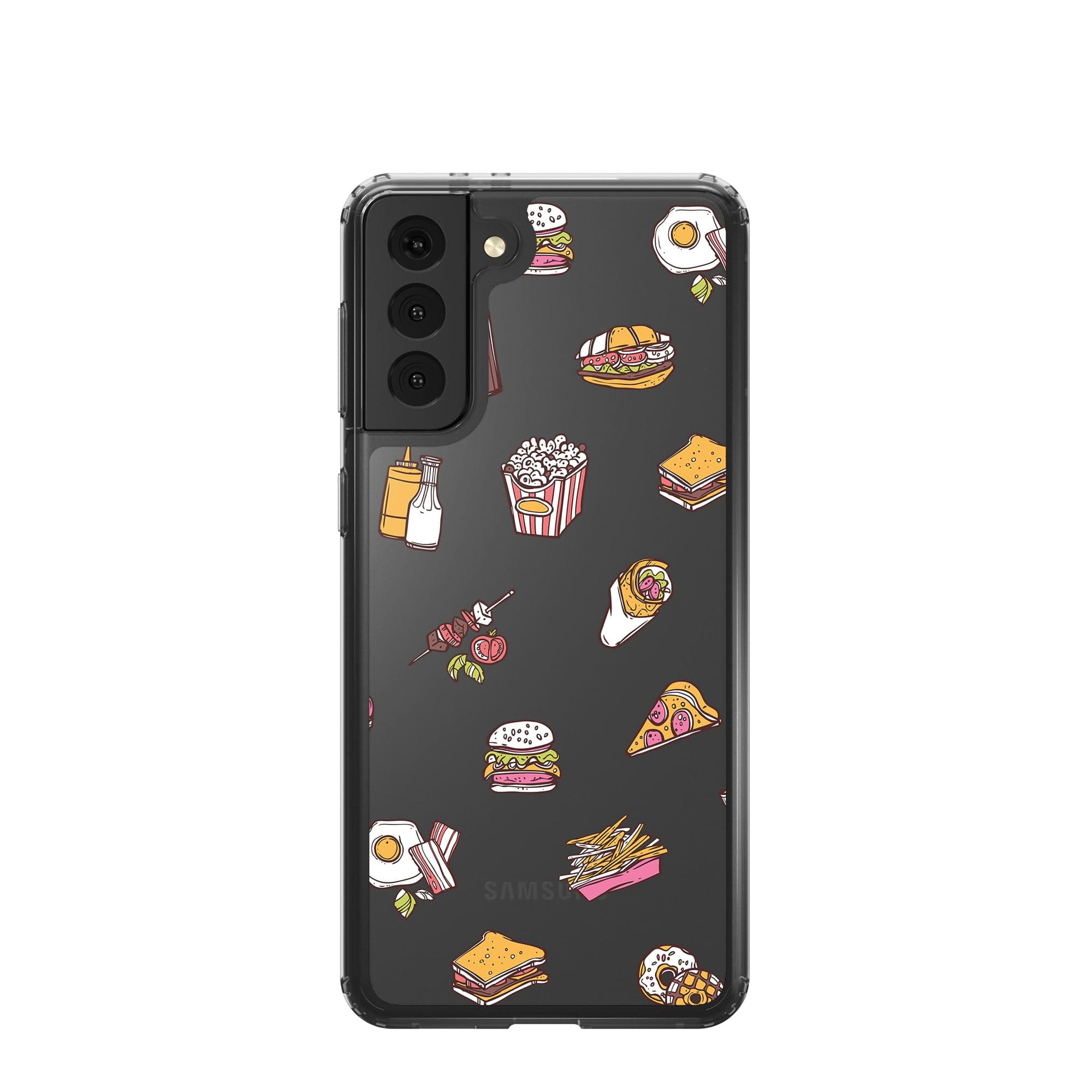 F My Diet | Junk Food Samsung Case Clear for Galaxy S21 Plus