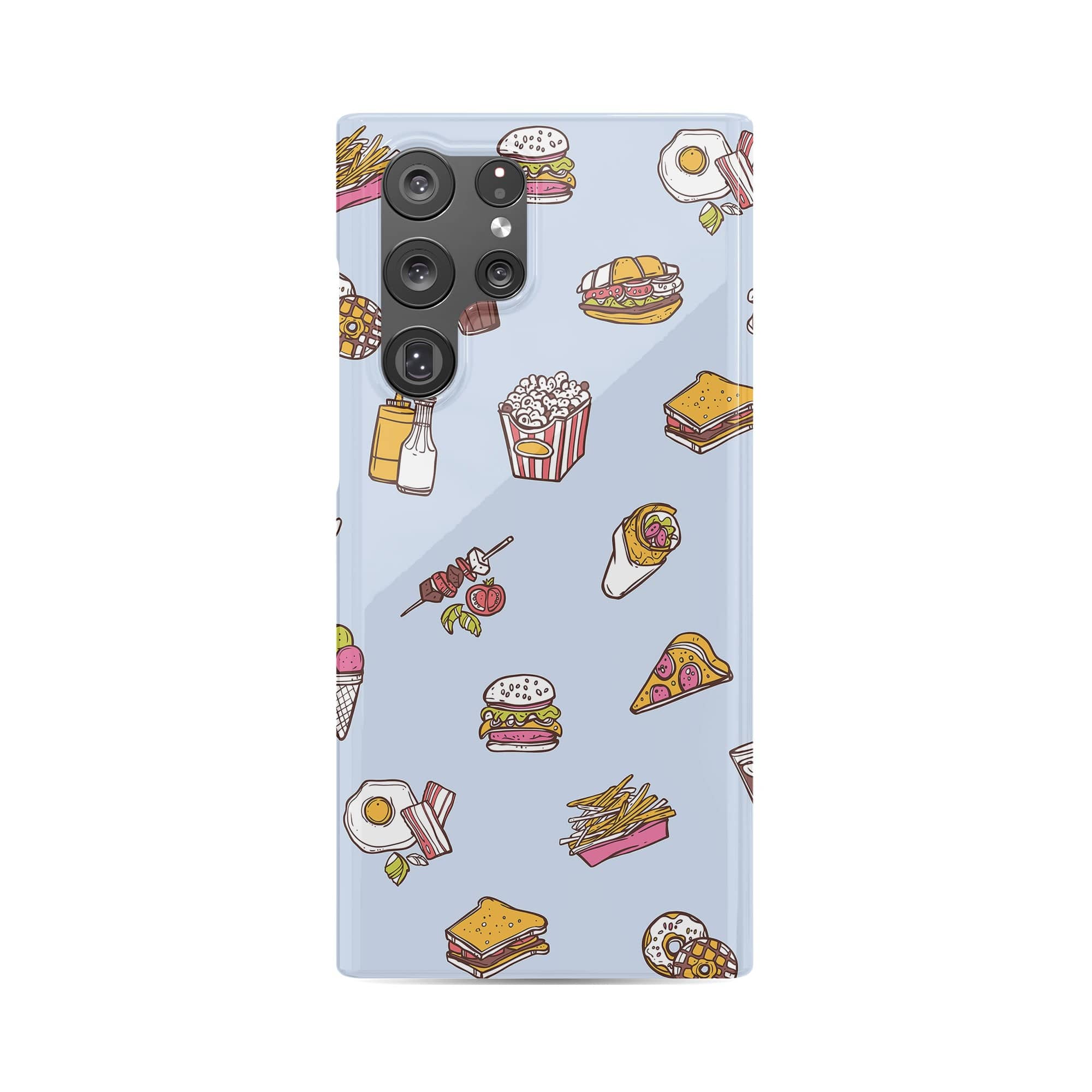 F My Diet | Junk Food Samsung Case Slim for Galaxy S22 Ultra