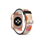 Far Out | Floral Smiley Face Apple Watch Band for 38/40/41 mm Watch in Rose Gold