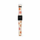 Far Out | Floral Smiley Face Apple Watch Band for 38/40/41 mm Watch in Silver