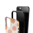 Far Out | Floral Smiley Face Case Slim for iPhone XS Max