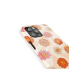 Far Out | Floral Smiley Face Case Clear for iPhone XR