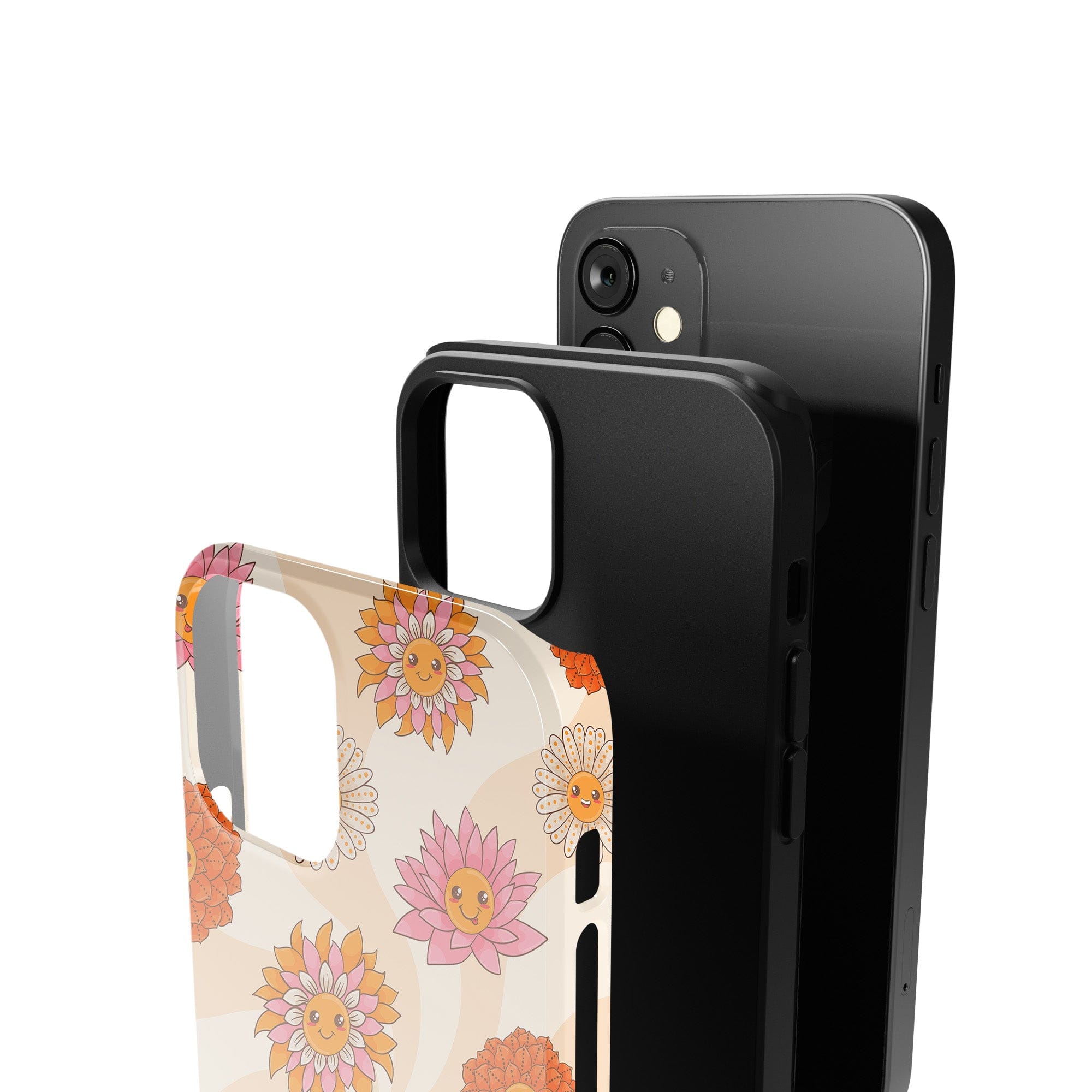 Far Out | Floral Smiley Face Case Tough for iPhone 6/6S