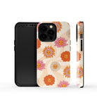 Far Out | Floral Smiley Face Case Clear for iPhone 13 Mini