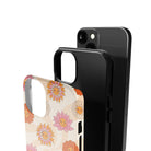 Far Out | Floral Smiley Face Case Clear for iPhone 12