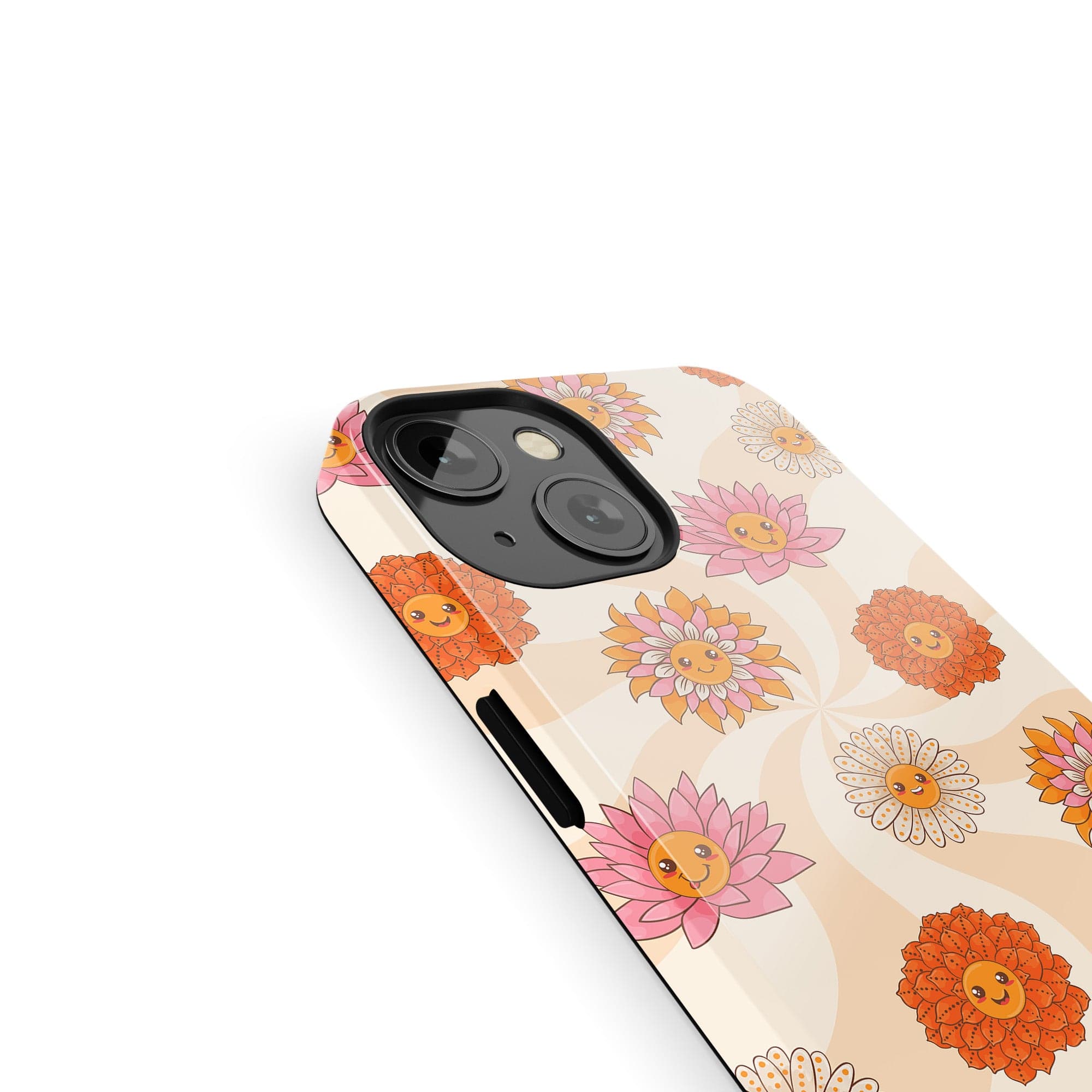 Far Out | Floral Smiley Face Case Slim for iPhone 12 Mini