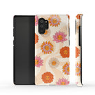 Far Out | Floral Smiley Face Samsung Case Tough for Galaxy Note 10 Plus 