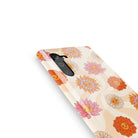 Far Out | Floral Smiley Face Samsung Case Slim for Galaxy Note 10 