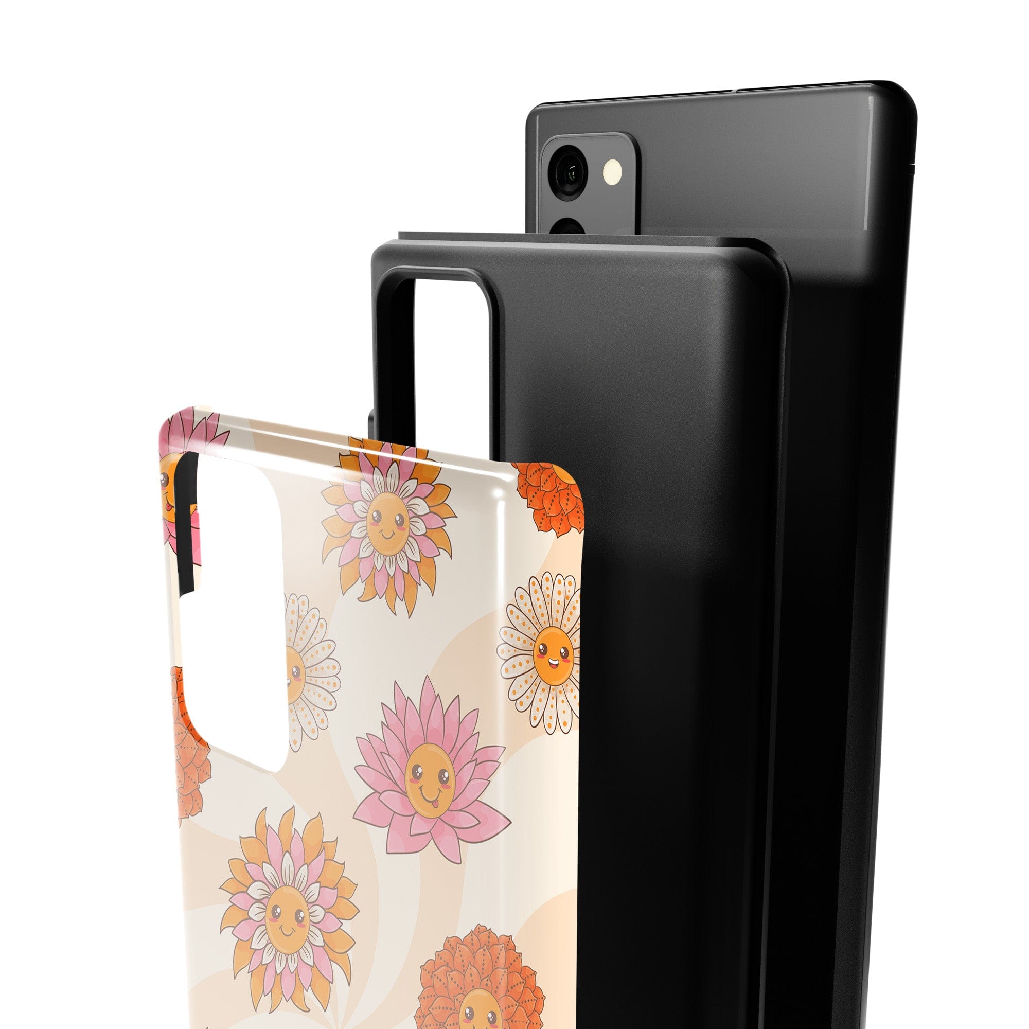 Far Out | Floral Smiley Face Samsung Case Tough for Galaxy Note 20 