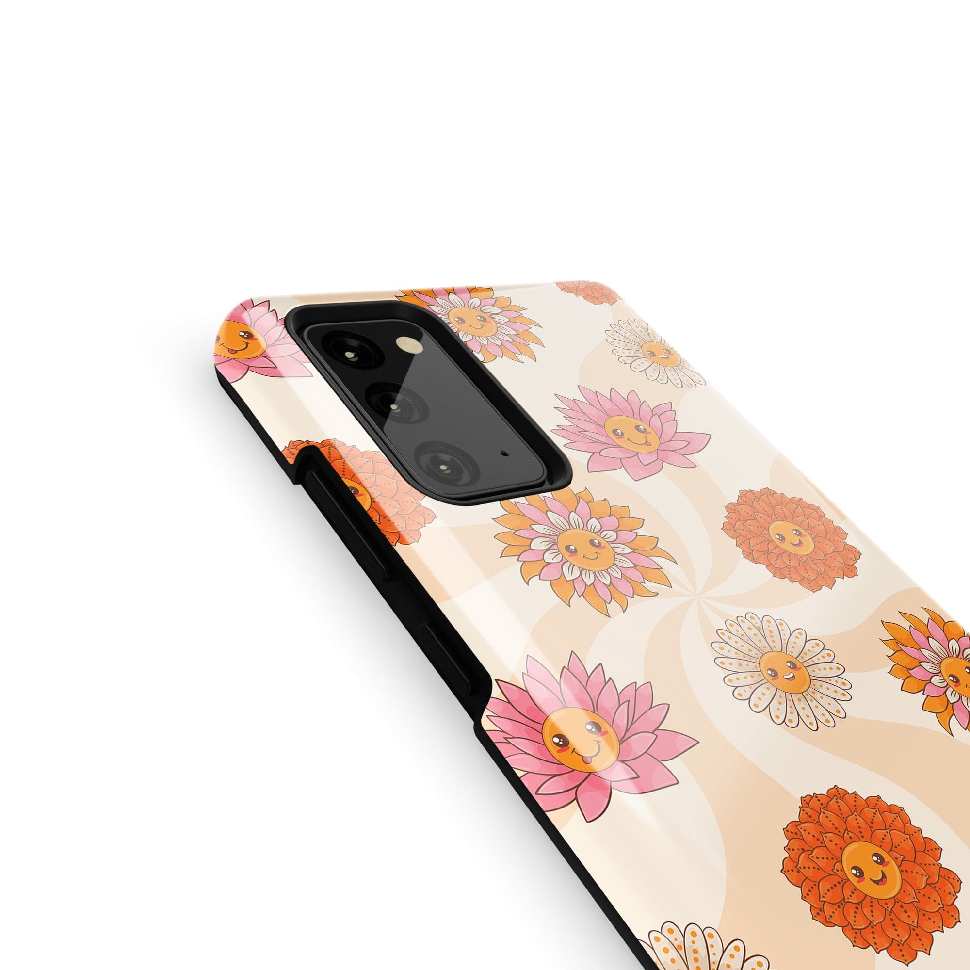 Far Out | Floral Smiley Face Samsung Case Tough for Galaxy Note 20 