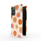 Far Out | Floral Smiley Face Samsung Case Slim for Galaxy Note 20 Ultra 