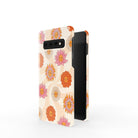 Far Out | Floral Smiley Face Samsung Case Slim for Galaxy S10 