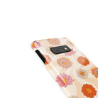 Far Out | Floral Smiley Face Samsung Case Slim for Galaxy S10e 