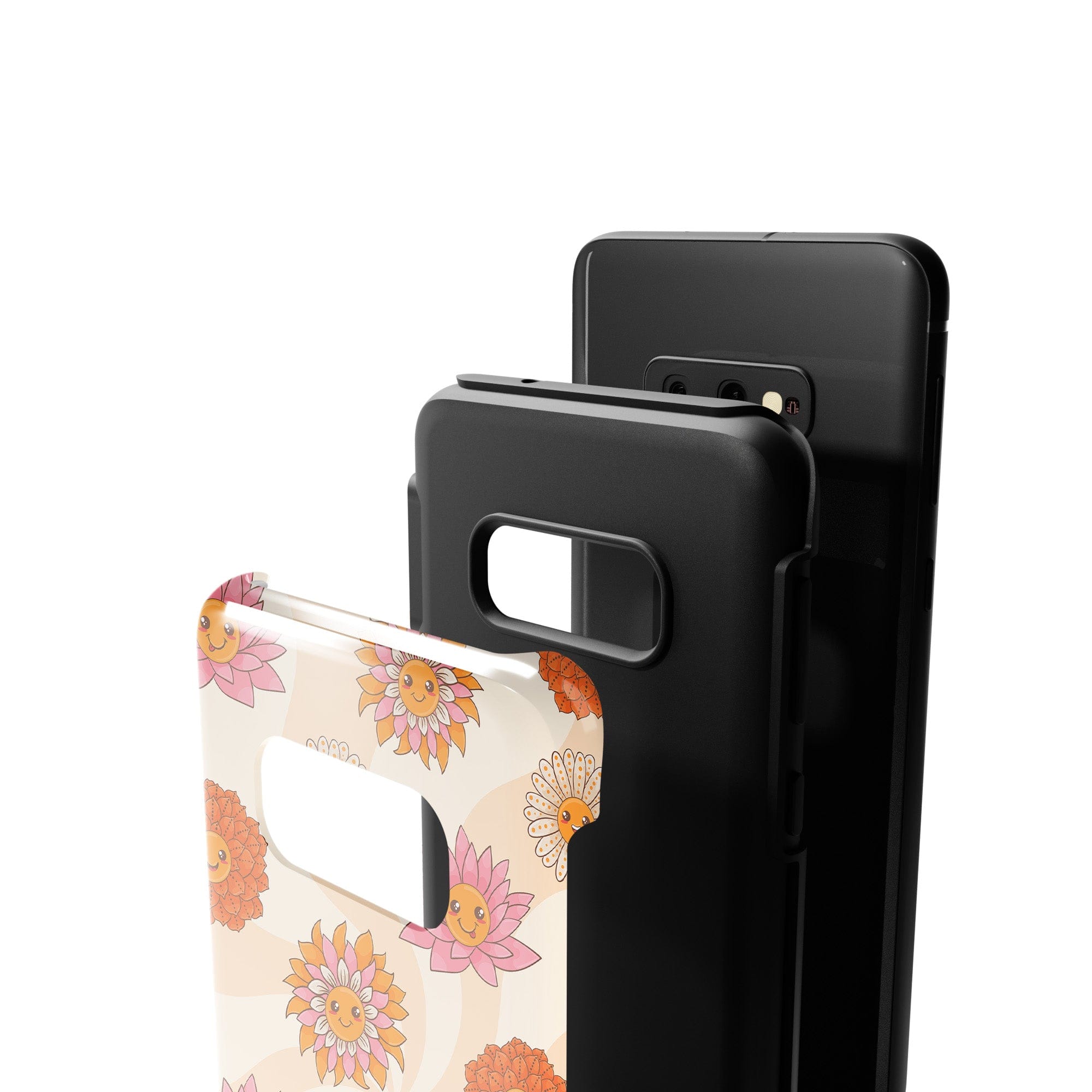 Far Out | Floral Smiley Face Samsung Case Tough for Galaxy S10e 